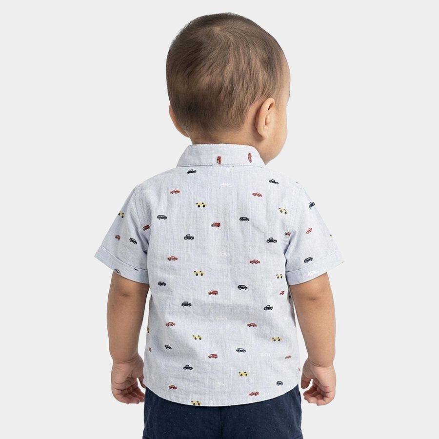 Infants' Shirt, Light Blue, large