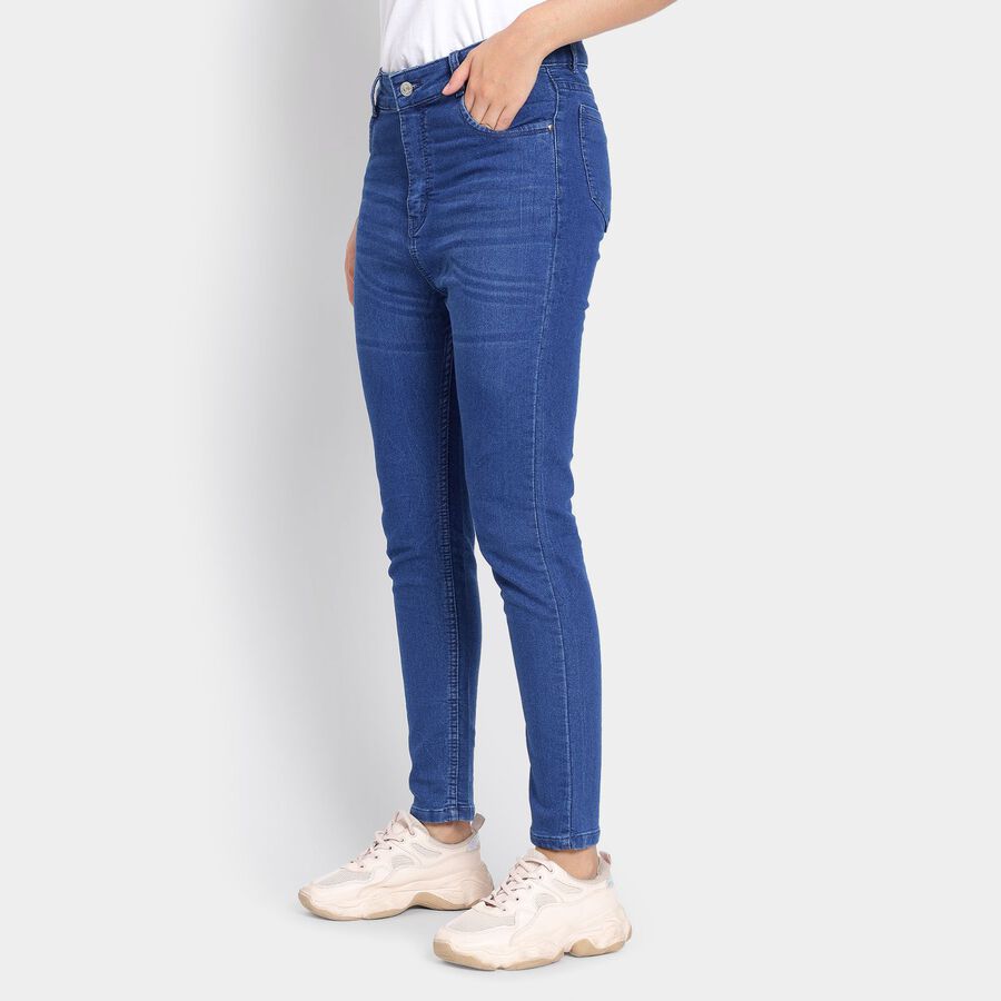 Ladies' Jeans, Dark Blue, large image number null