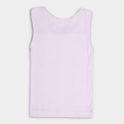 Girls' 100% Cotton Vest, लाइलेक, small image number null