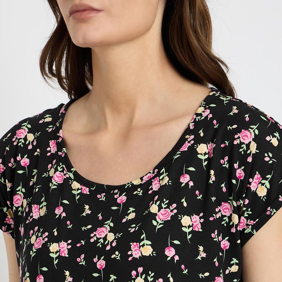 Ladies' Nighty , Black, large image number null