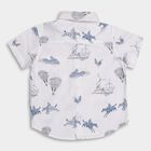 Boys'100% Cotton Casual Shirt, White, small image number null