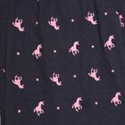 Girls Printed Pyjama, Navy Blue, small image number null