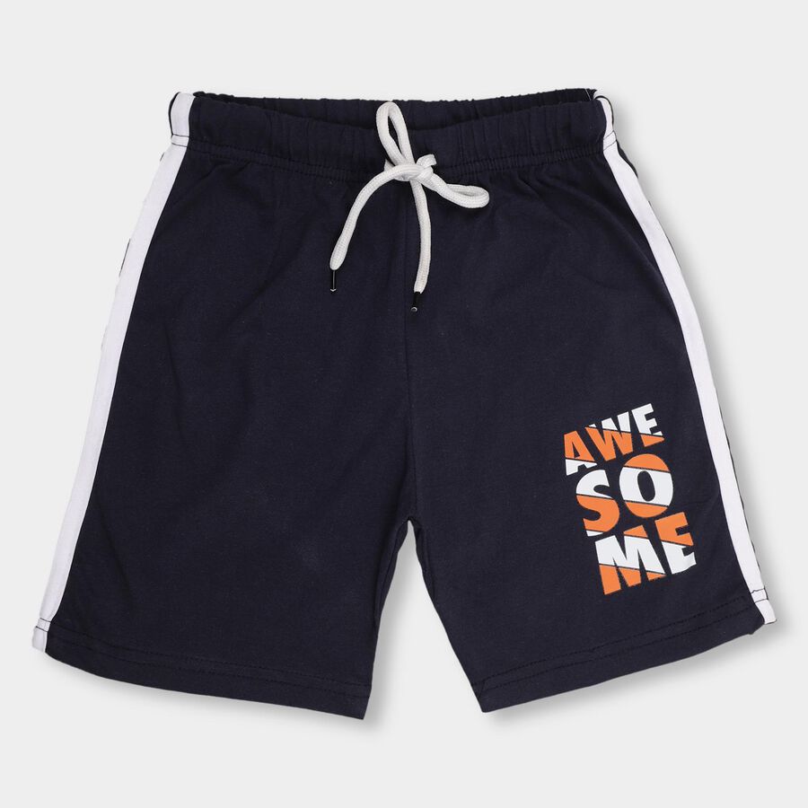 Boys' Bermudas , Navy Blue, large image number null