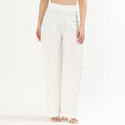 Ladies' Track Pants, White, small