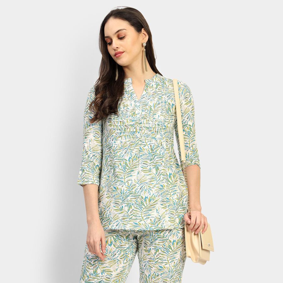 Ladies' Kurta , ऑफ व्हाइट, large image number null