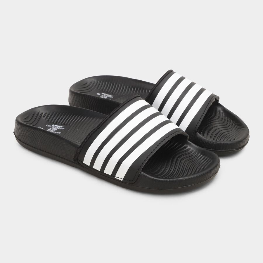 Men's Slipper, काला, large image number null