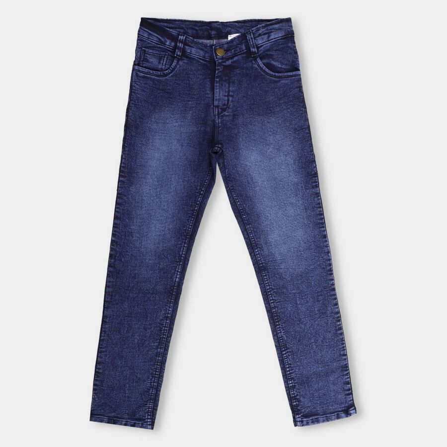 Boys' Jeans , गहरा नीला, large image number null