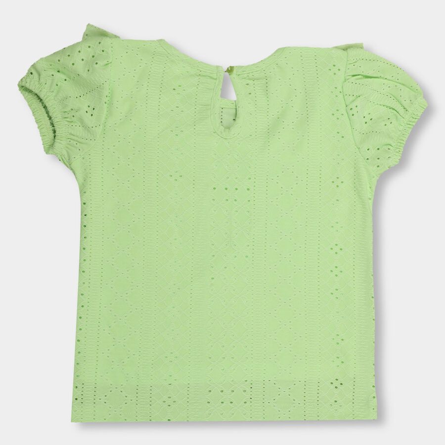 Girls' T-Shirt , हल्का हरा, large image number null
