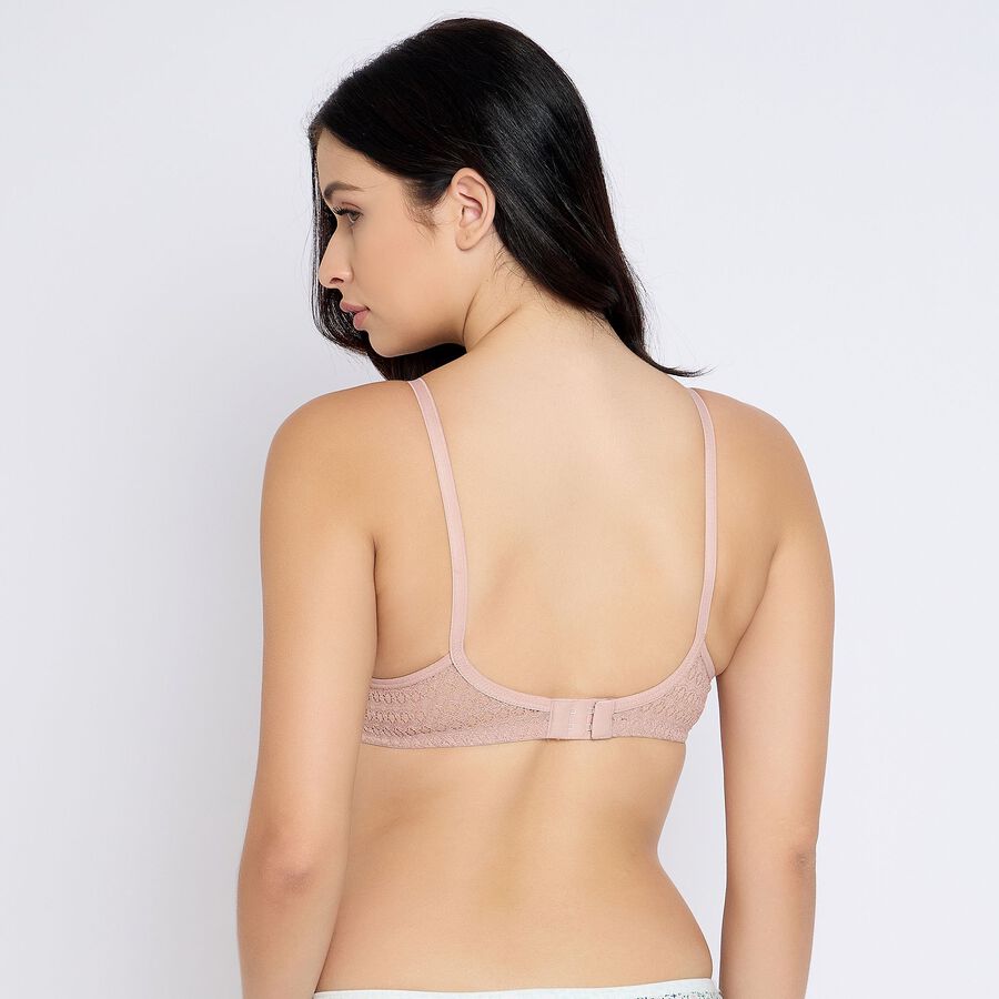 Ladies' Non-Padded Bra, Brown, large image number null