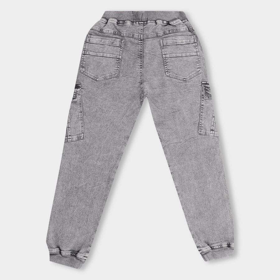 Boys' Trousers , Light Grey, large image number null