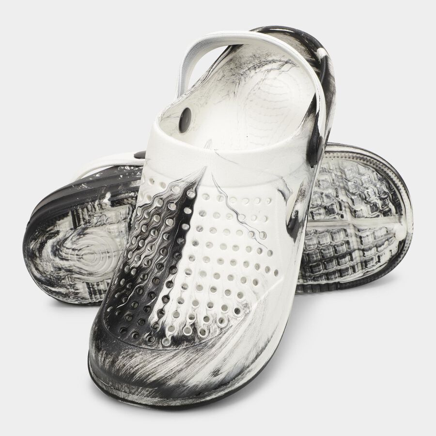 Men's Slipper, White, large image number null