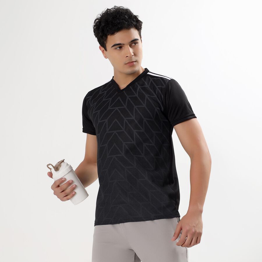 Men's Drifit T-Shirt , काला, large image number null