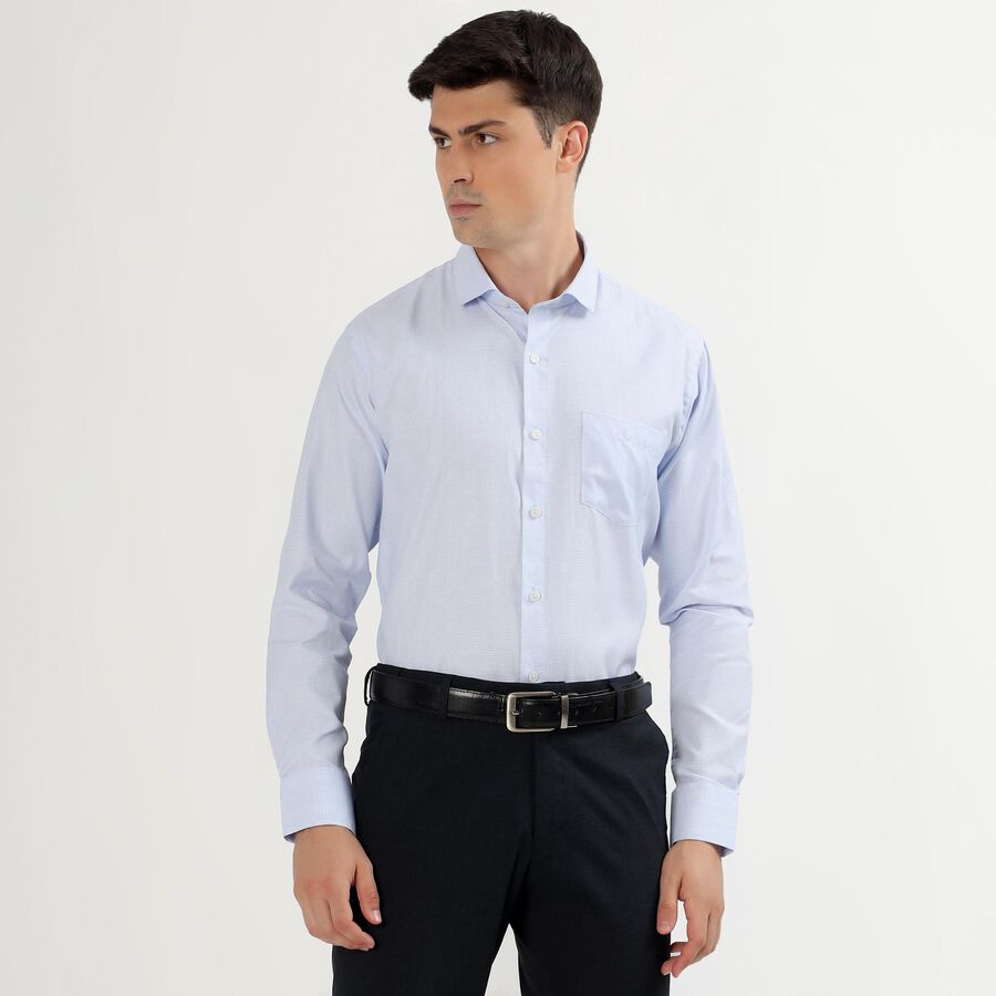 Men's Formal Shirt, Light Blue, large image number null