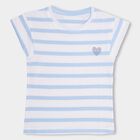 Girls' 100% Cotton T-Shirt , सफ़ेद, small image number null