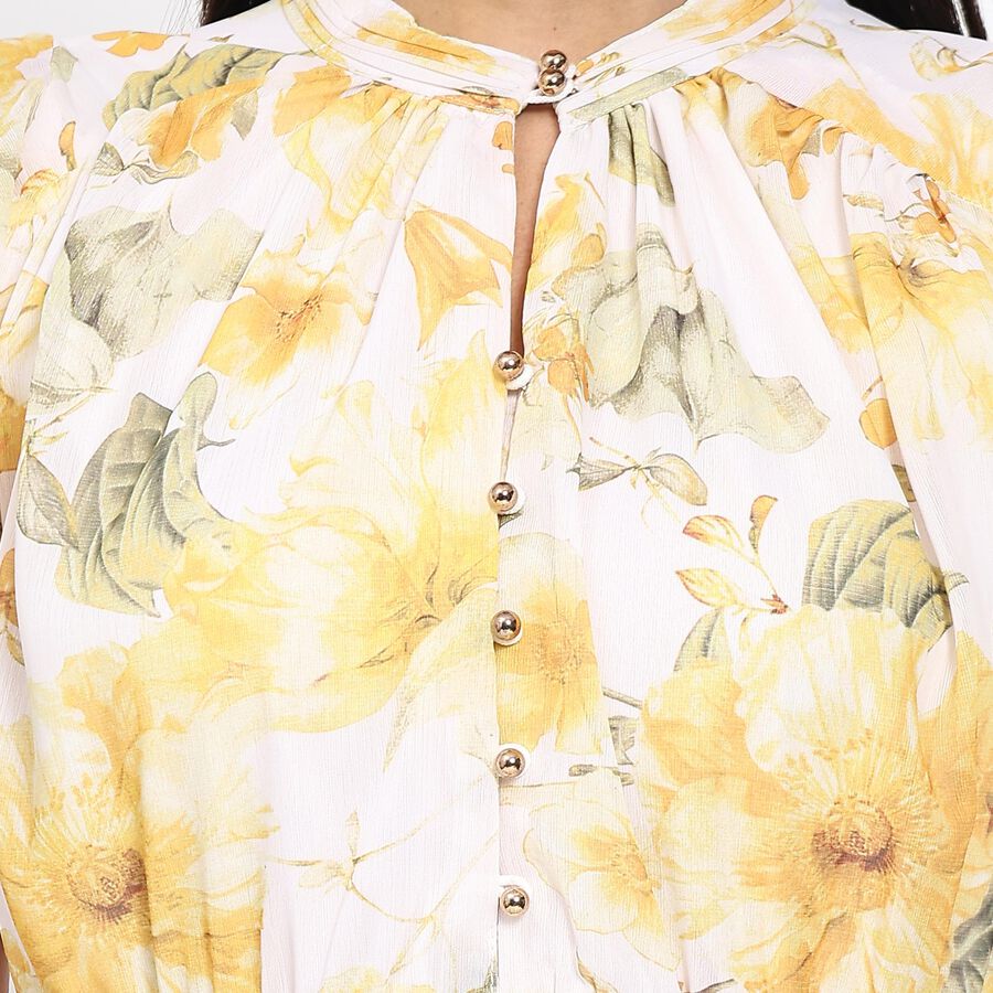 Ladies' Dress , Yellow, large image number null