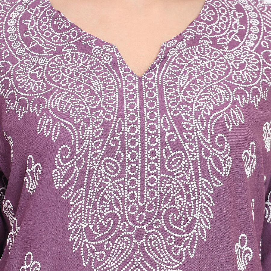Ladies' Kurta , Purple, large image number null
