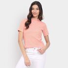 Ladies'  Crop  Top, पीच, small image number null