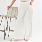 Ladies' Track Pants, White, small