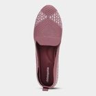 Women's Dusty Rose Pink Slip-On Casual Shoes, गुलाबी, small