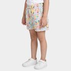 Girls' Shorts, White, small