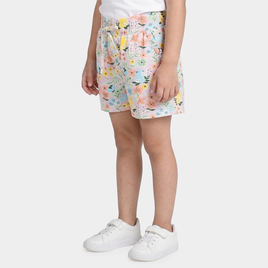 Girls' Shorts, White, large