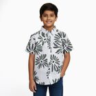 Boys' 100% Cotton Casual Shirt, White, small image number null