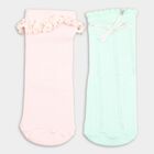 Infant's Socks (Pack of 2), Light Green, small
