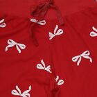 Girls' Red Cotton Blend Pyjama, Red, small