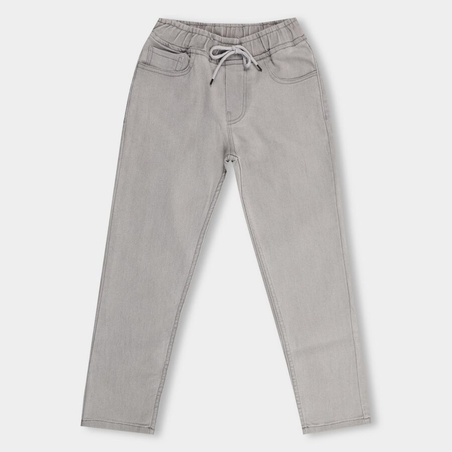 Boys' Jeans , हल्का ग्रे, large image number null