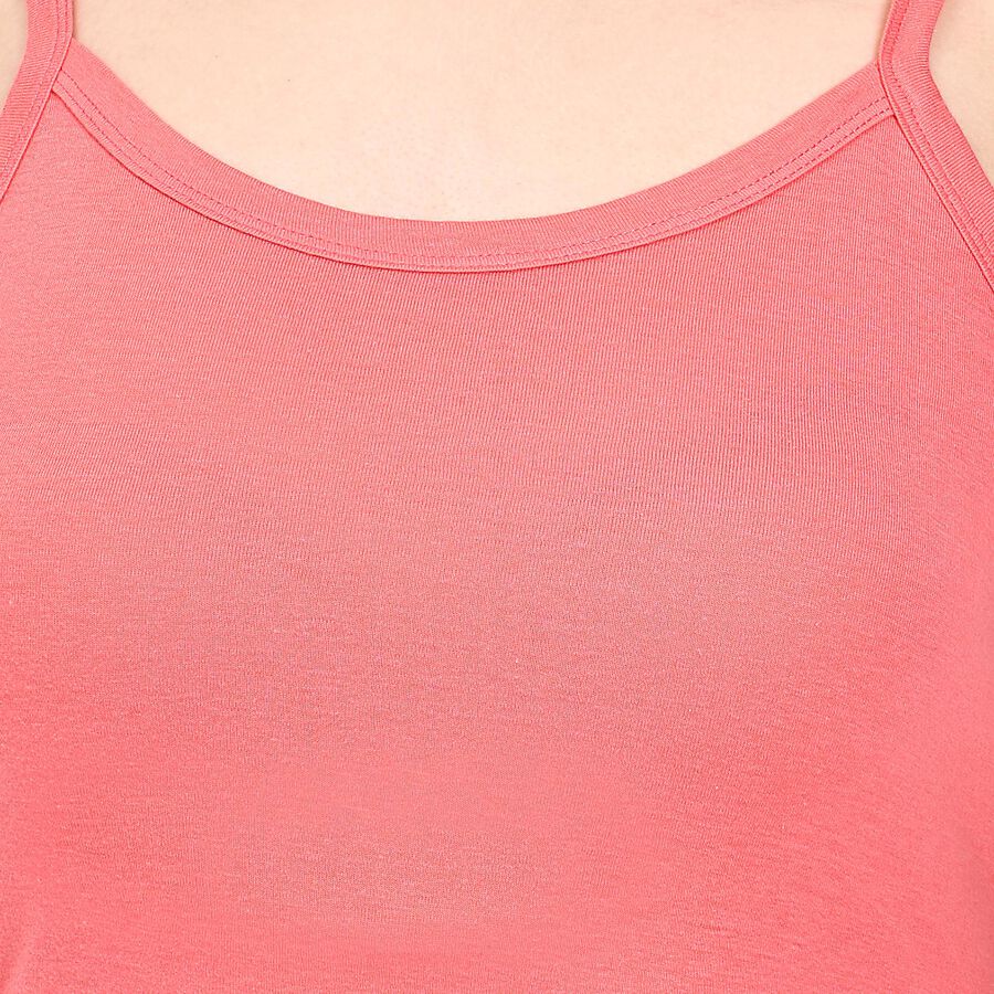 Ladies' 100% Cotton Slips , Coral, large image number null