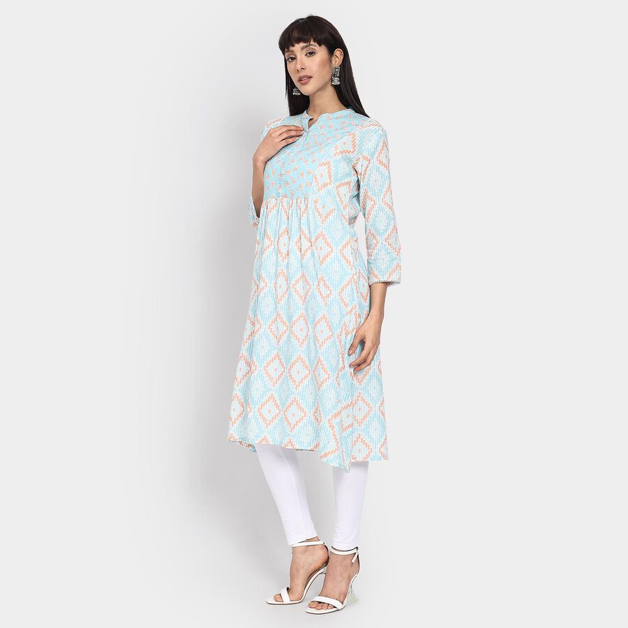 Ladies' Kurta , हल्का नीला, large image number null