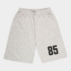 Boys Solid Bermuda, Light Grey, small image number null