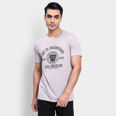 Men's Round Neck Half Sleeves T-Shirt