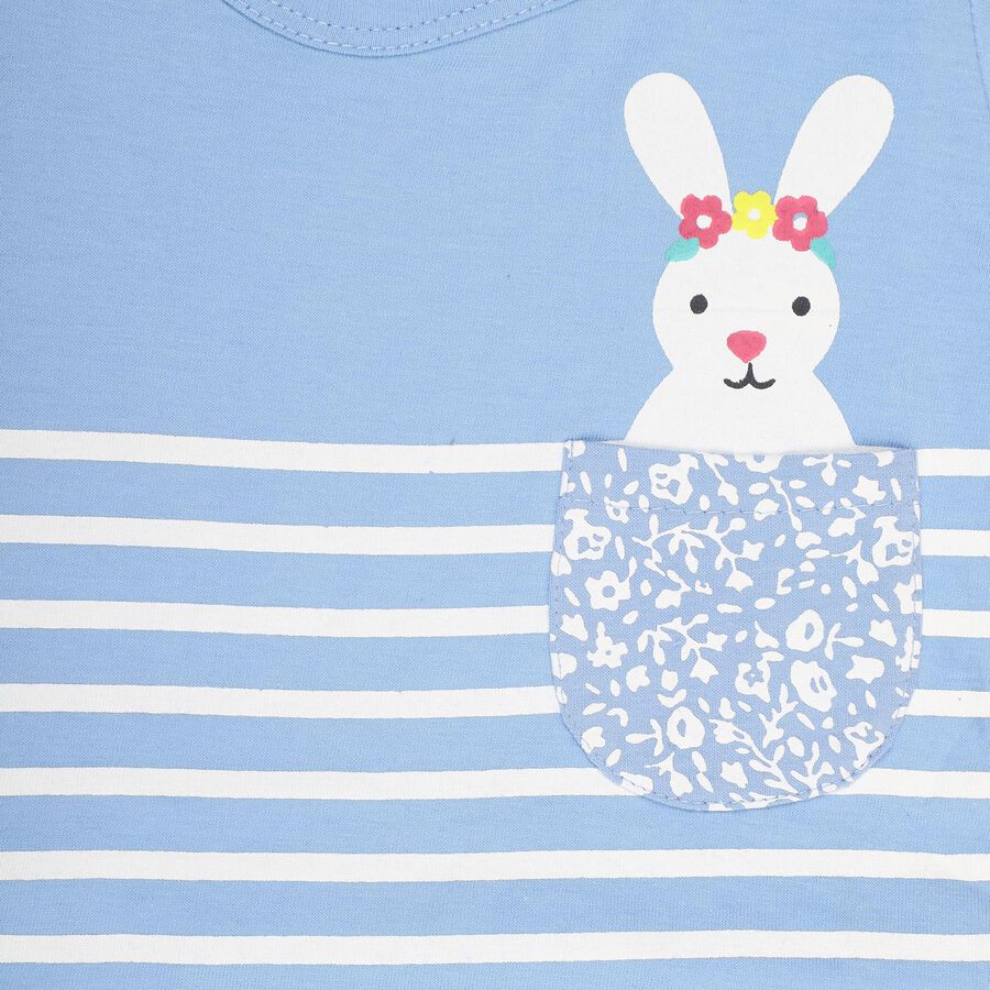 Infants' 100% Cotton T-Shirt , Light Blue, large image number null