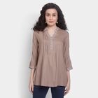 Ladies' Kurti , भूरा, small image number null