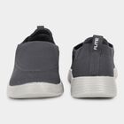 Men's Muted Charcoal Grey Slip-On Casual Shoes, ग्रे, small