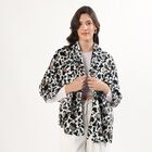 Ladies' Stole, काला, small image number null