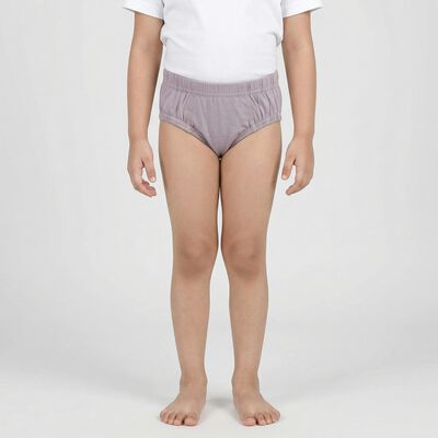 Boys Light Green Regular Fit Solid Briefs