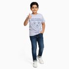 Boys' Half Sleeves T-Shirt, हल्का नीला, small image number null