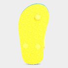 Kids Printed Slippers, Yellow, small image number null