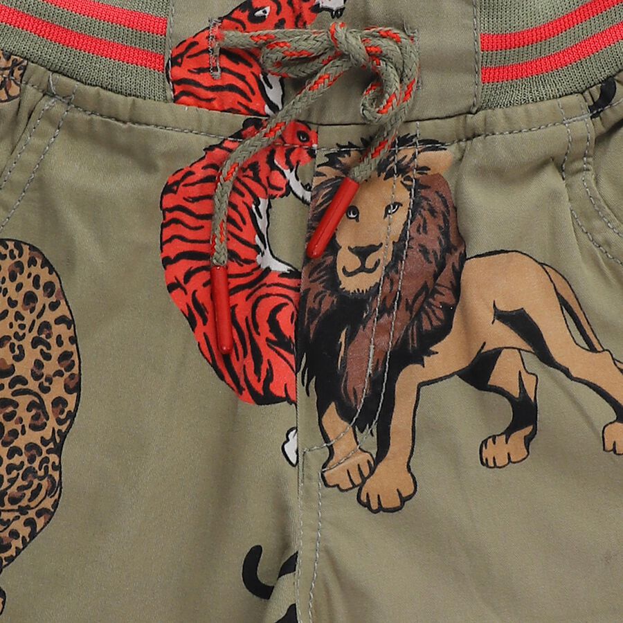 Boys' Bermuda, ओलिव, large