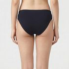 Women's Navy Blue Regular Fit Solid Panty, Navy Blue, small