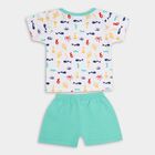 Infants' 100% Cotton Baba Suit , हल्का हरा, small image number null
