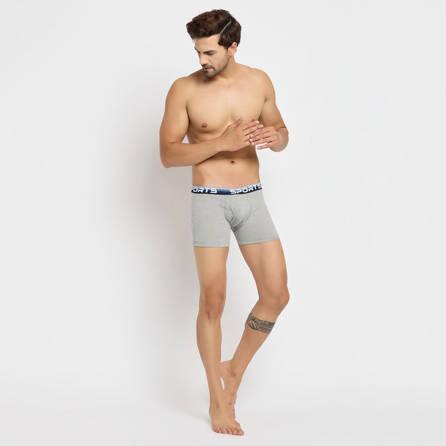 Men's Briefs , Melange Light Grey, large