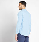Cotton Printed Casual Shirt, Light Blue, small image number null