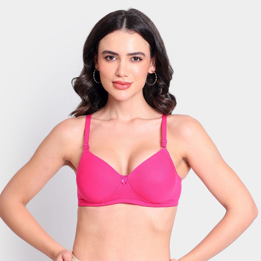 Ladies' Bra, रानी (फ्यूशिया), large image number null