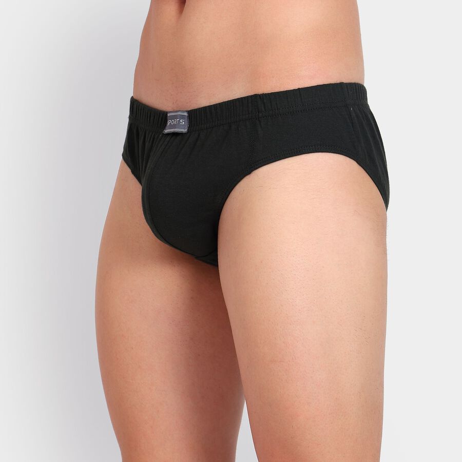 Men's 100% Cotton Briefs, Olive, large image number null