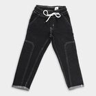 Boys' 100% Cotton Jeans , काला, small image number null