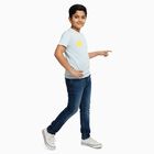 Boys' Half Sleeves T-Shirt, हल्का नीला, small image number null