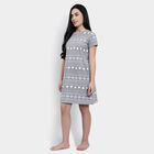 All Over Print Nighty, हल्का ग्रे, small image number null